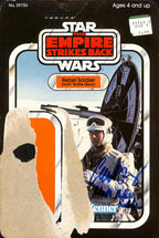 Carl Bang Signed Star Wars Empire Strikes Back Rebel Soldier Card Back0