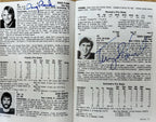 1982 Chicago Bears Signed Official Media Guide By 48! Payton Ditka BAS7