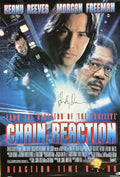 Chain Reaction movie poster signed by Director Andy Davis Beckett0