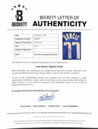 Luka Doncic Signed Dallas Mavericks Blue Jersey Beckett LOA3