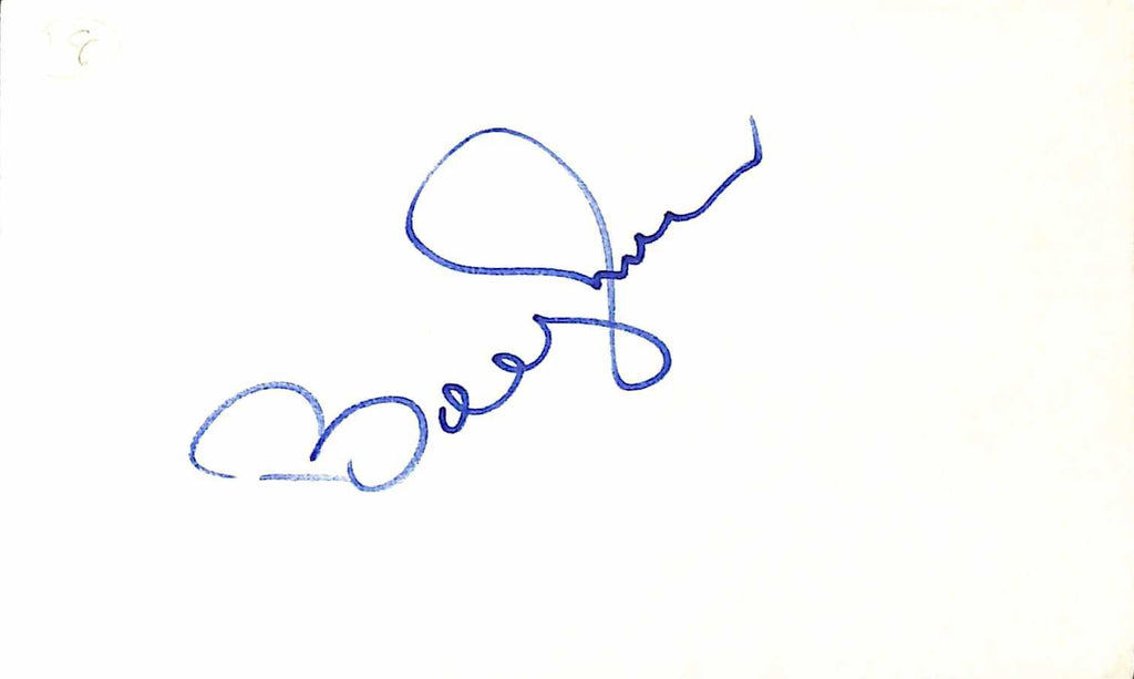 Bobby Murcer Yankees Legend Signed Index Card Beckett Authenticated0