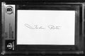 Tobin Rote NFL QB Great Signed 3x5 Index Card Beckett0