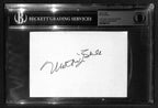 Milton Berle Mr Television Signed 3x5 Index Card Beckett Slabbed Autograph0
