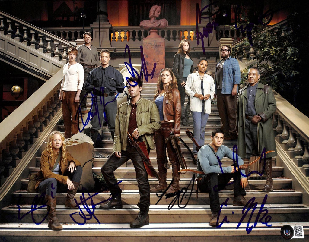 Revolution Cast Multi-Signed 11x14 Photo by 8! BECKETT LOA0