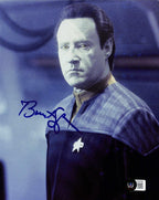 Brent Spiner Mr. Data Signed Star Trek Nemsis Photo 8x10 Beckett Authenticated0
