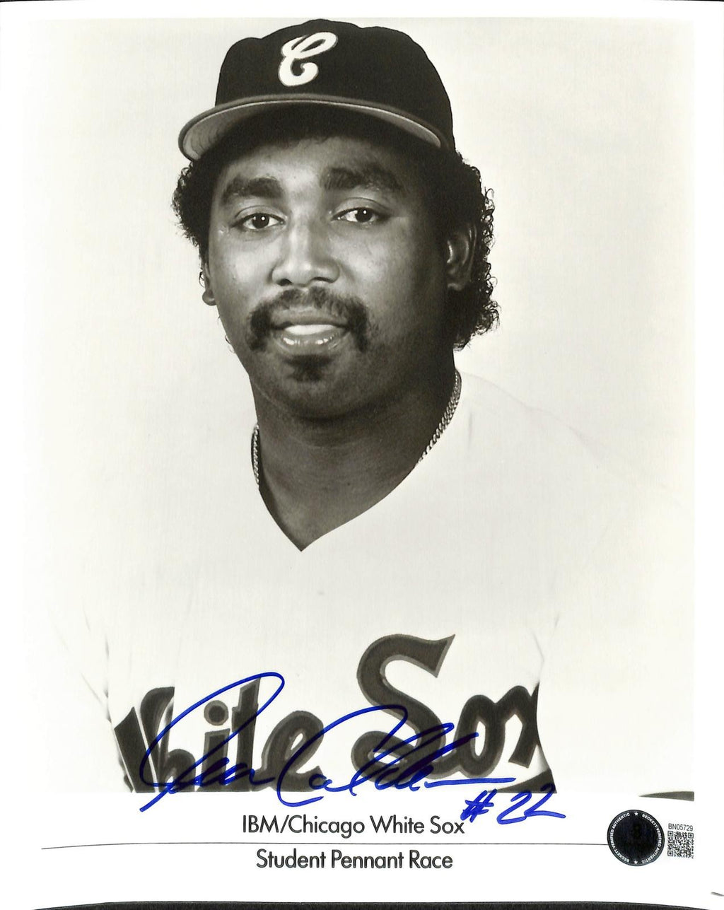 Ivan Calderon Signed Chicago White Sox 8x10 Photo Beckett0