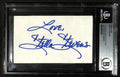 Stella Stevens Actress Signed 3x5 Index Card Beckett Slabbed Autograph0