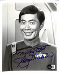 George Takei Signed Star Trek The Voyage Home Photo 8x10 Beckett0