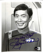 George Takei Signed Star Trek The Voyage Home Photo 8x10 Beckett0