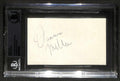 Dennis Miller Signed Index Card BECKETT0