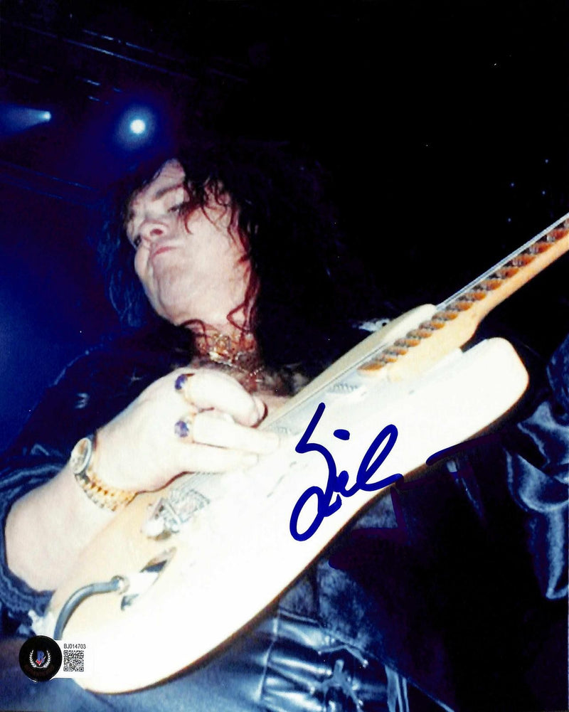 Yngwie Malmsteen Signed 8x10 Concert Photograph Beckett Authenticated0