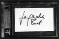 Jacqueline Bisset Actress Signed 3x5 Index Card Beckett Slab0