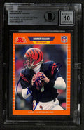 Boomer Esiason Signed 1989 Pro Set Bengals Card BAS Auto 100