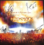 Godsmack Band x4 Signed 'Live at Mohegan Sun' Album Sleeve Beckett LOA0