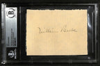William Beebe Scientist & Author Signed Cut Beckett Autograph0