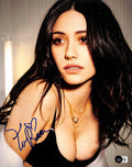 Emmy Rossum Shameless Signed 11x14 Photo BECKETT Certified0
