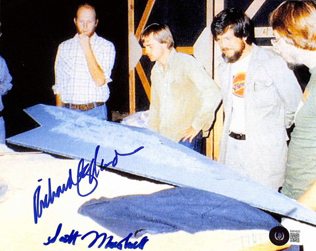 Richard Edlund & Scott Marshall Signed Star Wars ESB ILM 8x10 Photo BECKETT0