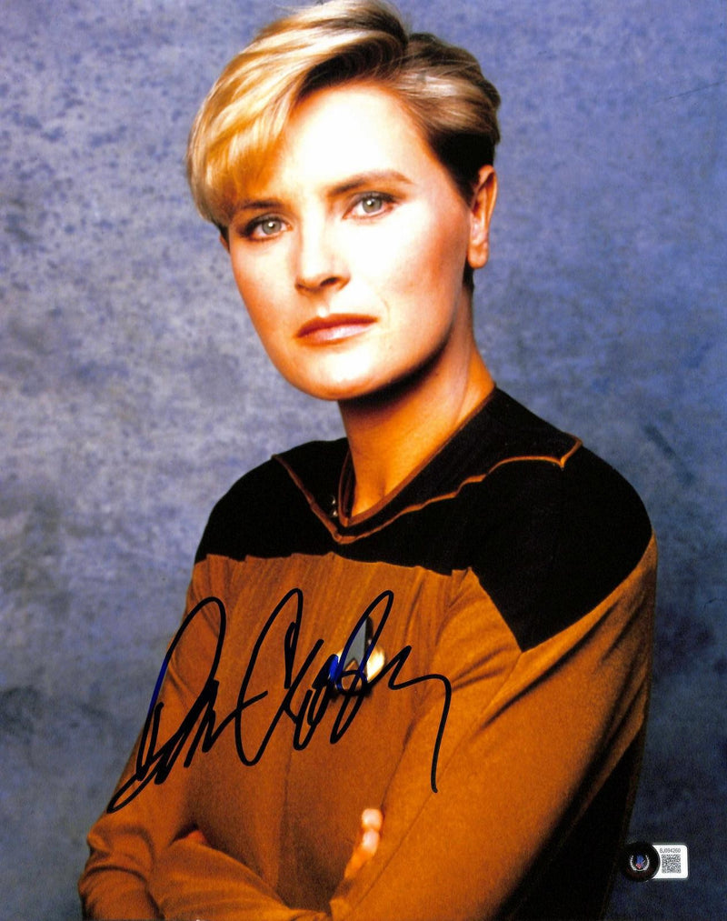 Denise Crosby Signed Star Trek: The Next Generation Photo 11x14 BECKETT0