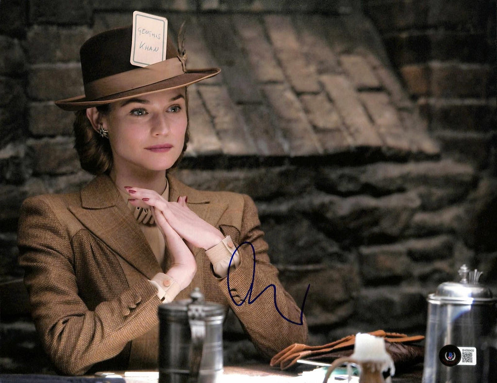 Diane Kruger Signed Inglourious Basterds 11x14 Photograph Beckett0