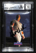 Matt Millen Raiders Signed 1991 Pro Line Portraits Card Beckett Auto 100