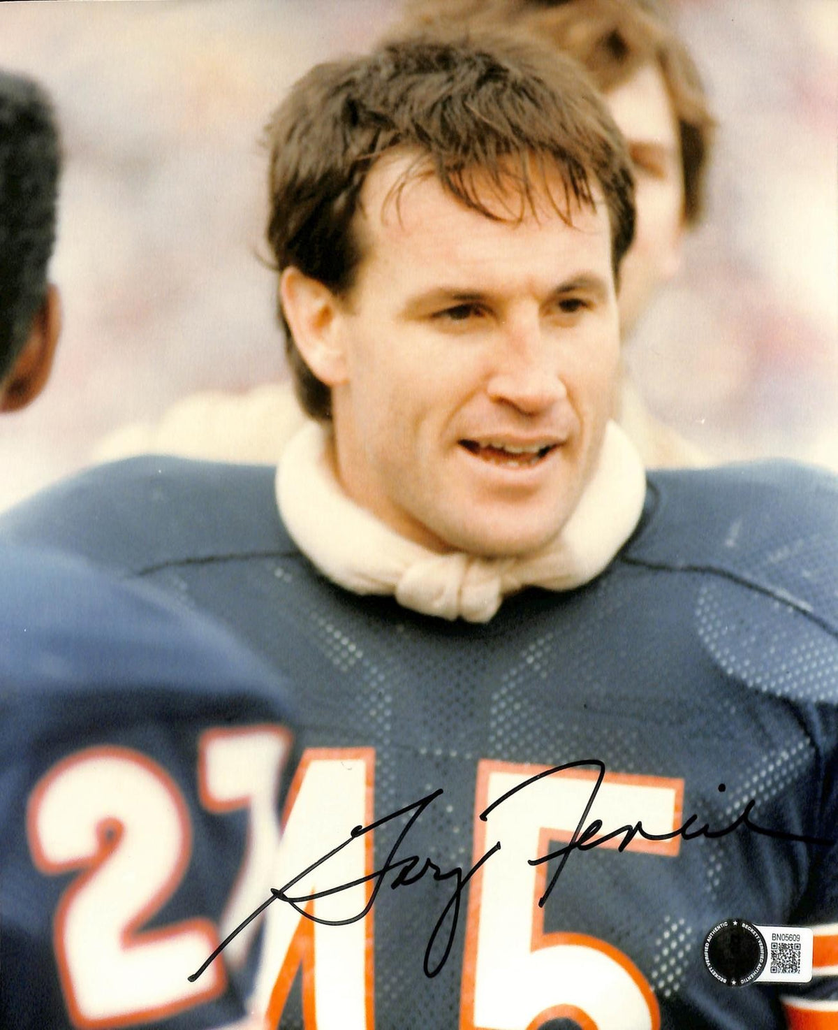 Gary Fencik Signed Chicago Bears 8x10 Photograph Beckett Authenticated0