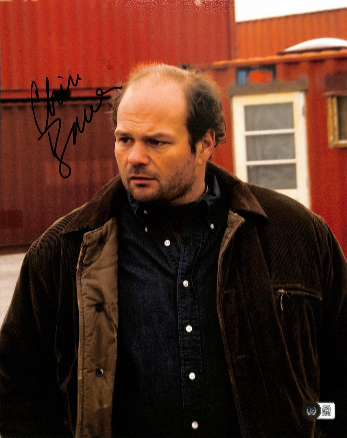 Chris Bauer The Wire Signed Photograph 8x10 Beckett Authentication0