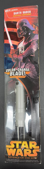 Star Wars ROTS Lightsaber Toy Signed by McDiarmid, Christensen & Frank Oz BAS6
