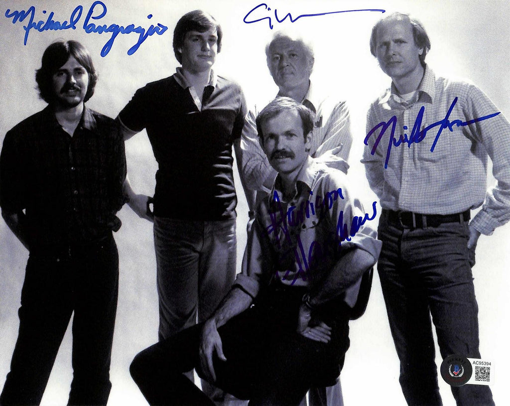Star Wars ESB ILM Matte Dept Signed 8x10 Photo 4 Sigs! Beckett0