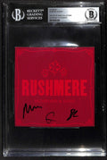 Mumford & Sons Signed CD Cover Beckett Slabbed0
