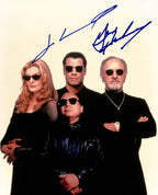 Gene Hackman & John Travolta Signed Get Shorty 8x10 Photo Beckett LOA1