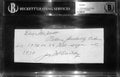 Joe McCarthy NYY HOF Manager Signed Handwritten Cut Beckett Autograph0