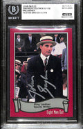 John Sayles Signed 1988 Pacific Eight Men Out #30 Card Beckett Auto 100