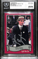 John Sayles Signed 1988 Pacific Eight Men Out #30 Card Beckett Auto 100