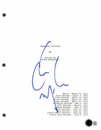 Christopher Meloni Signed '42' Script Cover BECKETT0
