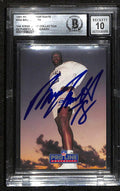 Bruce Smith Buffalo Bills Signed 1991 Pro Line Portraits Card Beckett Auto 100