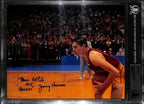 Maris Valainis Signed Hoosiers Photograph 8x10 Beckett Slab0