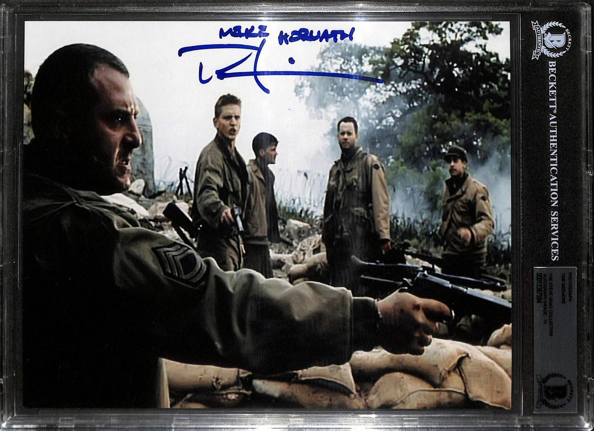 Tom Sizemore Signed Saving Private Ryan 8x10 Photo Beckett AUTO 100
