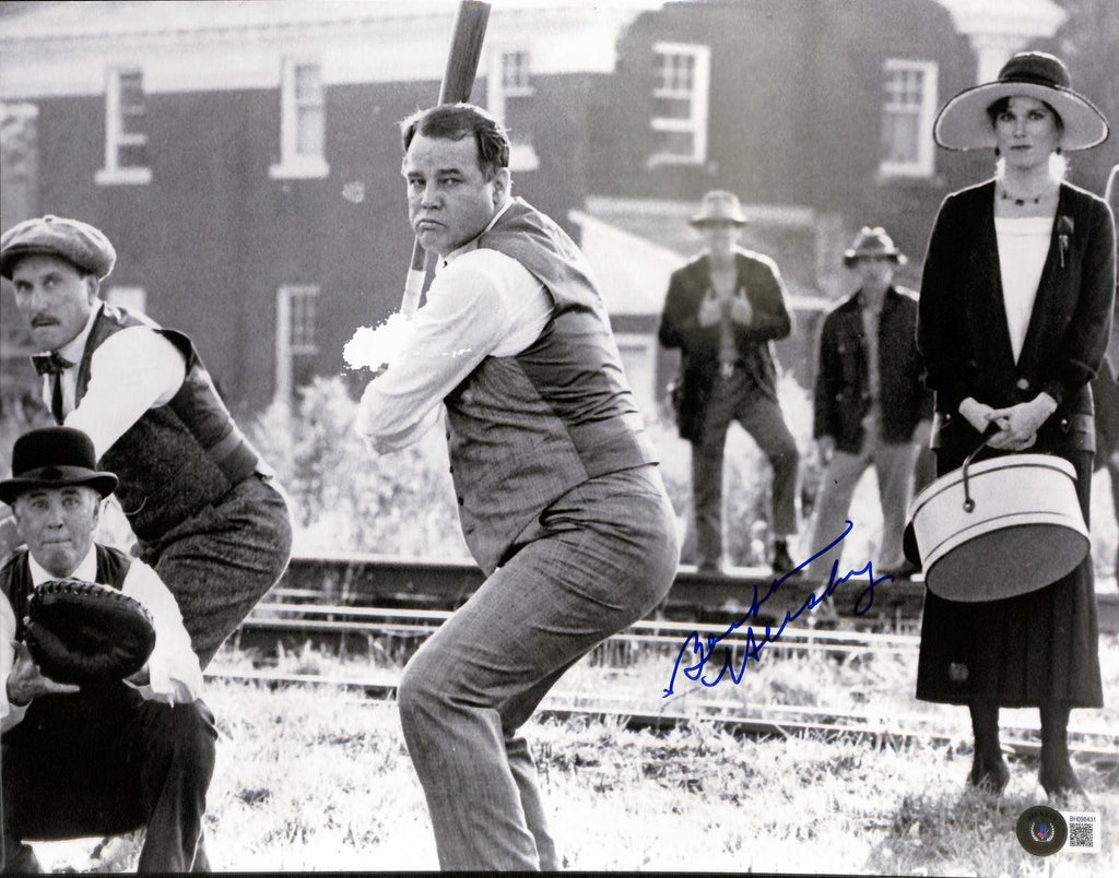 Barbara Hershey The Natural Signed Harriet Bird 11x14 Photograph Beckett0
