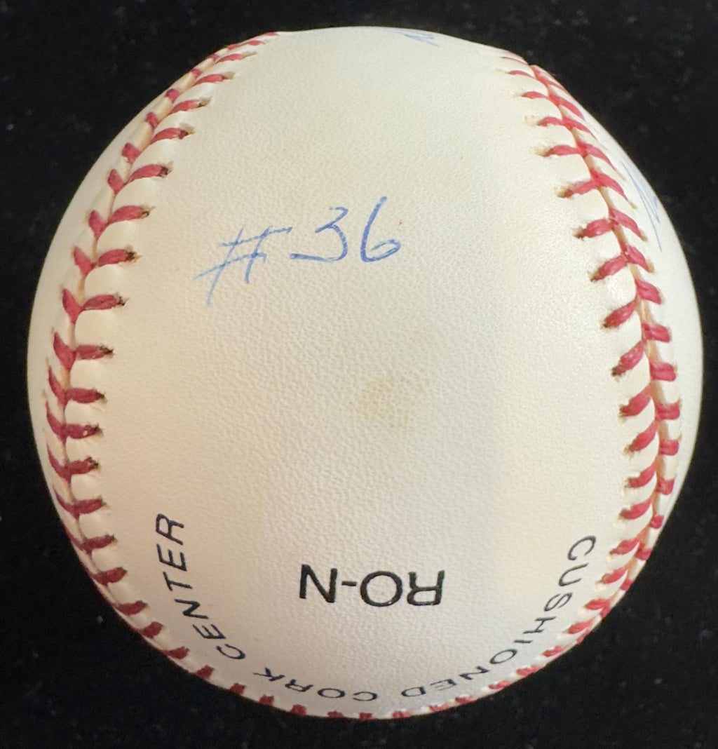 Don Newcombe Signed ONL Baseball w/ Multiple Career Inscriptions Beckett2