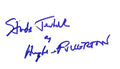 Studs Terkel "Hugh Fullerton" Eight Men Out Signed Cut BECKETT0