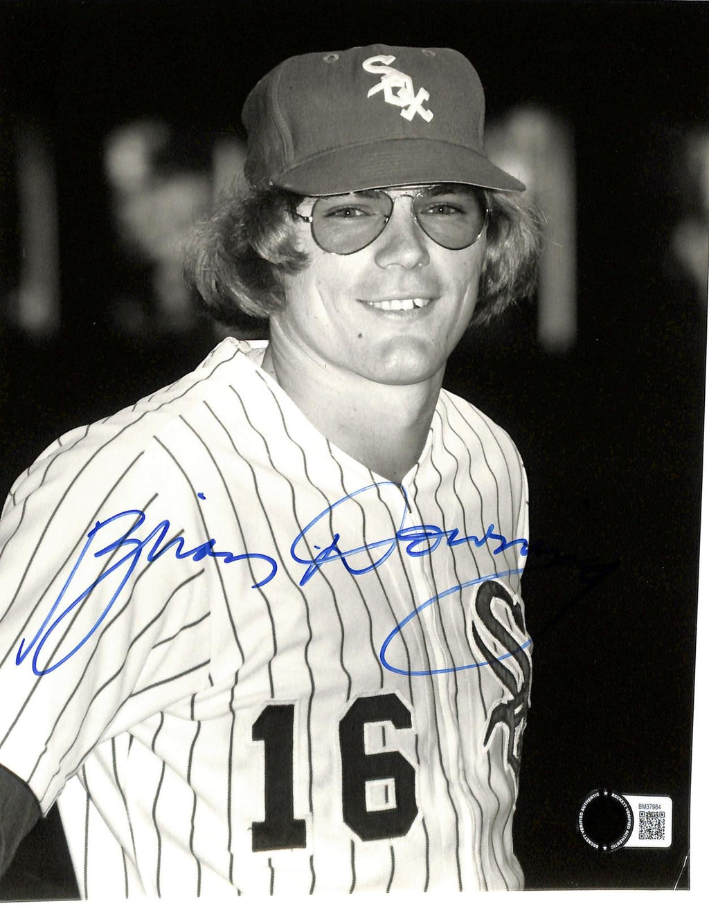 Brian Downing White Sox Signed Baseball 8x10 Photo Beckett Authenticated0