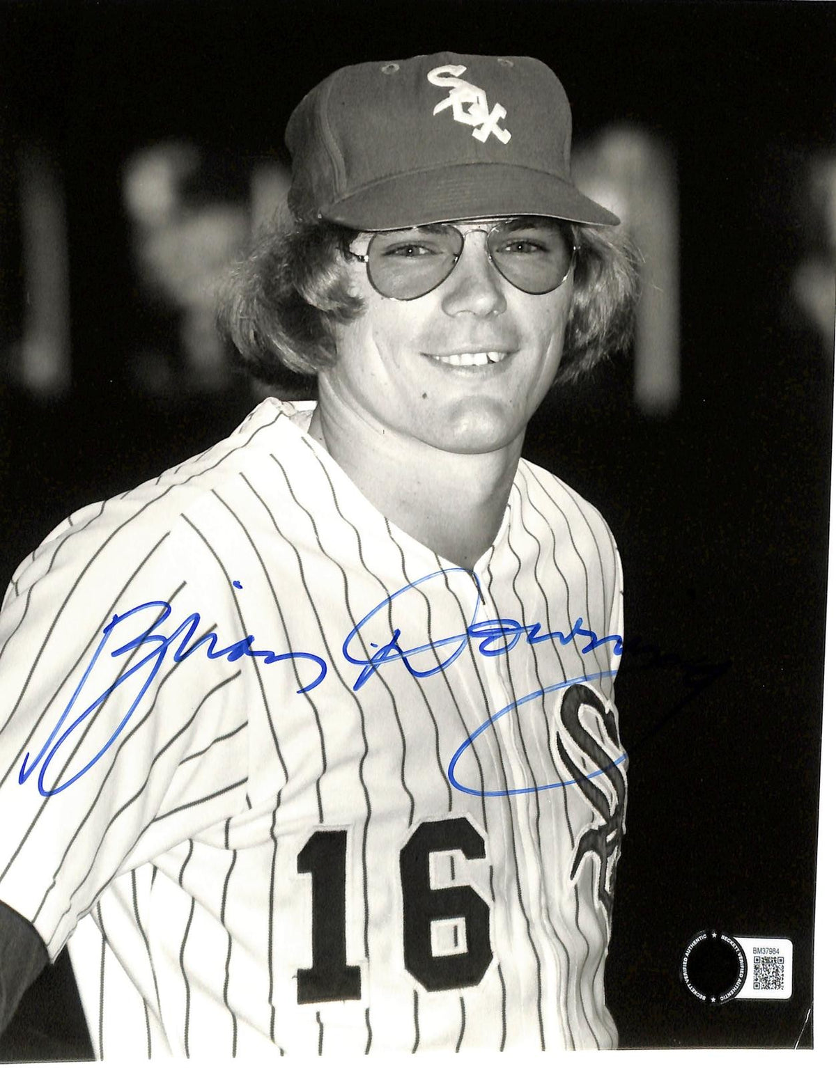 Brian Downing White Sox Signed Baseball 8x10 Photo Beckett Authenticated0
