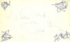 Patsy Kelly Actress Signed 3x5 Index Card Beckett Authenticated0