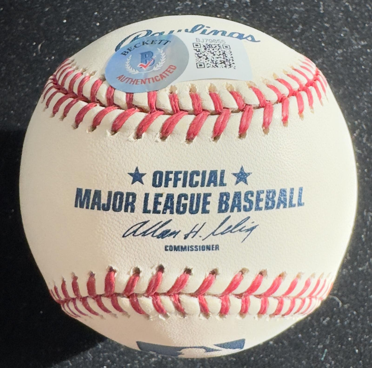 Bobby Jenks White Sox Signed Official MLB Baseball Beckett Authenticated1