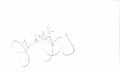Judith Ivey Actress Signed Index Card Beckett Authenticated0