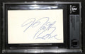 Martin Kove Karate Kid Signed Index Card Beckett Slab0