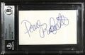 Patricia Arquette Signed Index Card Beckett Slab0
