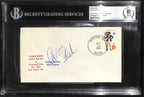 Carlton Fisk Red Sox Signed 1975 World Series FDC Envelope BECKETT0