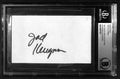 Jack Klugman Odd Couple Signed Index Card Beckett Slabbed Autograph0