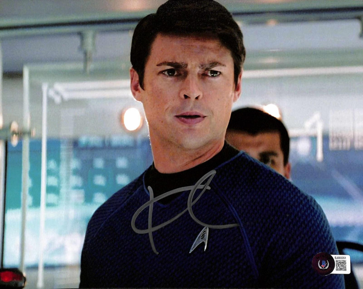 Karl Urban Signed Star Trek "Bones" 8x10 Photo Beckett Authenticated0